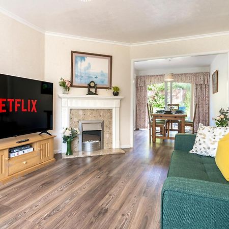 Leicester Oadby 4 Bed Home, 8 Guests, Park 5 Cars Buitenkant foto
