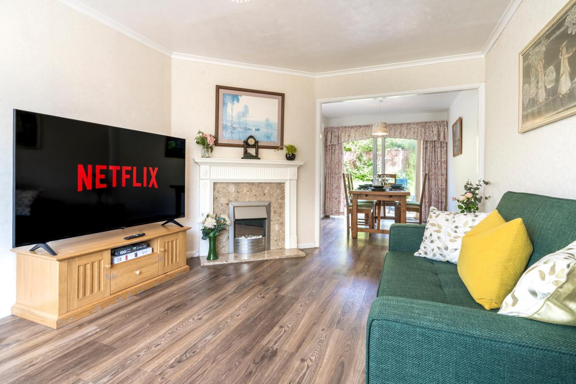 Leicester Oadby 4 Bed Home, 8 Guests, Park 5 Cars Buitenkant foto